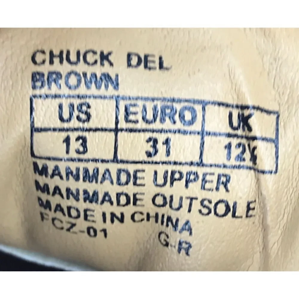 Reaction Kenneth Cole KIDS Brown Chukka Boots Size 13